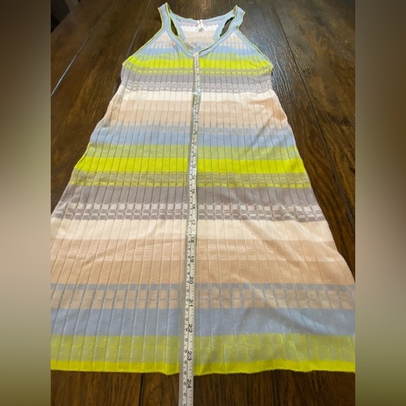 Daily Practice Striped Sleeveless Mini Yoga Dress Size Small B22 - Picture 5 of 6